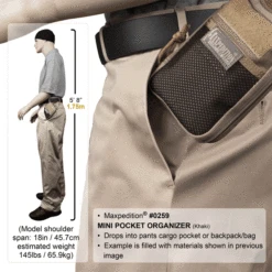 Mini Pocket Organizer (Buy 1 Get 1 Free. Mix And Match In Multiples Of 2. All Sales Final.) -Fashion Bag Store 0259 Animation1 detail