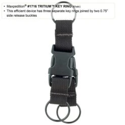 Tritium Key Ring (Buy 1 Get 1 Free. Mix And Match In Multiples Of 2. All Sales Final.) -Fashion Bag Store 1716B3 detail