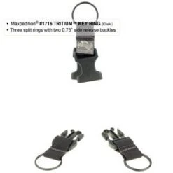 Tritium Key Ring (Buy 1 Get 1 Free. Mix And Match In Multiples Of 2. All Sales Final.) -Fashion Bag Store 1716B4 general