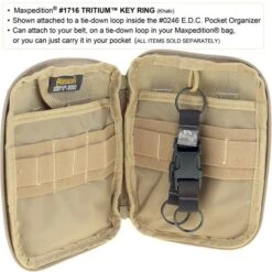 Tritium Key Ring (Buy 1 Get 1 Free. Mix And Match In Multiples Of 2. All Sales Final.) -Fashion Bag Store 1716B5 detail