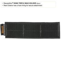Triple Mag Holder (Buy 1 Get 1 Free. Mix And Match In Multiples Of 2. All Sales Final.) 13 Triple Mag Holder (Buy 1 Get 1 Free. Mix And Match In Multiples Of 2. All Sales Final.) -Fashion Bag Store 3502b3 detail