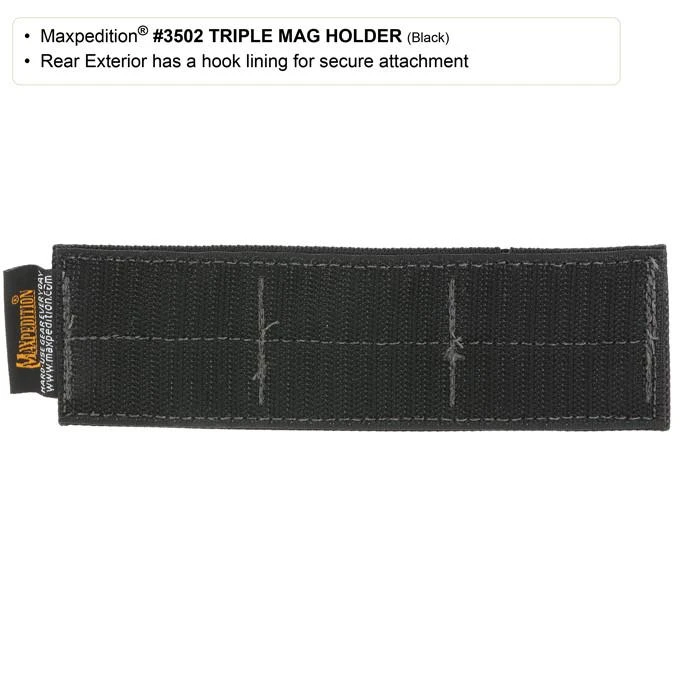 Triple Mag Holder (Buy 1 Get 1 Free. Mix And Match In Multiples Of 2. All Sales Final.) 6 Triple Mag Holder (Buy 1 Get 1 Free. Mix And Match In Multiples Of 2. All Sales Final.) - Image 4