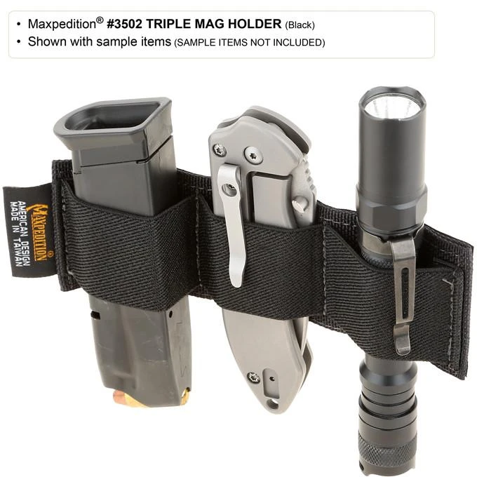 Triple Mag Holder (Buy 1 Get 1 Free. Mix And Match In Multiples Of 2. All Sales Final.) 7 Triple Mag Holder (Buy 1 Get 1 Free. Mix And Match In Multiples Of 2. All Sales Final.) - Image 5