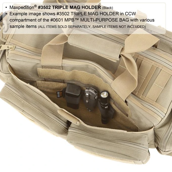 Triple Mag Holder (Buy 1 Get 1 Free. Mix And Match In Multiples Of 2. All Sales Final.) 8 Triple Mag Holder (Buy 1 Get 1 Free. Mix And Match In Multiples Of 2. All Sales Final.) - Image 6