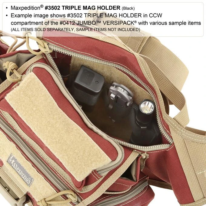 Triple Mag Holder (Buy 1 Get 1 Free. Mix And Match In Multiples Of 2. All Sales Final.) 9 Triple Mag Holder (Buy 1 Get 1 Free. Mix And Match In Multiples Of 2. All Sales Final.) - Image 7