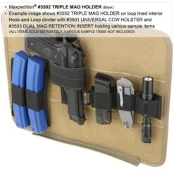 Triple Mag Holder (Buy 1 Get 1 Free. Mix And Match In Multiples Of 2. All Sales Final.) 17 Triple Mag Holder (Buy 1 Get 1 Free. Mix And Match In Multiples Of 2. All Sales Final.) -Fashion Bag Store 3502b7 detail