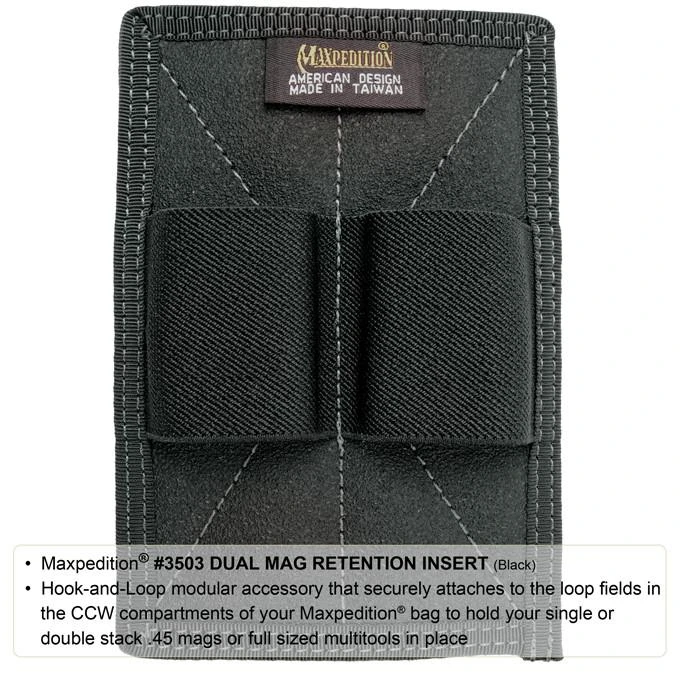 Dual Mag Retention Insert (Buy 1 Get 1 Free. Mix And Match In Multiples Of 2. All Sales Final.) 4 Dual Mag Retention Insert (Buy 1 Get 1 Free. Mix And Match In Multiples Of 2. All Sales Final.) - Image 2