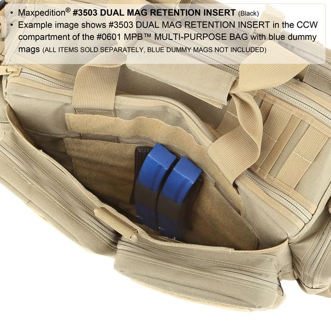 Dual Mag Retention Insert (Buy 1 Get 1 Free. Mix And Match In Multiples Of 2. All Sales Final.) 8 Dual Mag Retention Insert (Buy 1 Get 1 Free. Mix And Match In Multiples Of 2. All Sales Final.) - Image 6