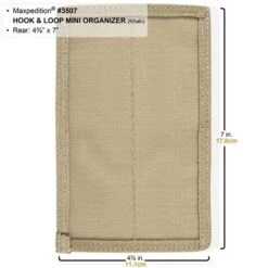 Hook & Loop Mini Organizer (Buy 1 Get 1 Free. Mix And Match In Multiples Of 2. All Sales Final.) -Fashion Bag Store 3507K 2