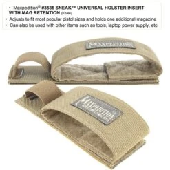 Sneak Universal Holster Insert With Mag Retention (Buy 1 Get 1 Free. Mix And Match In Multiples Of 2. All Sales Final.) -Fashion Bag Store 3535K5 detail
