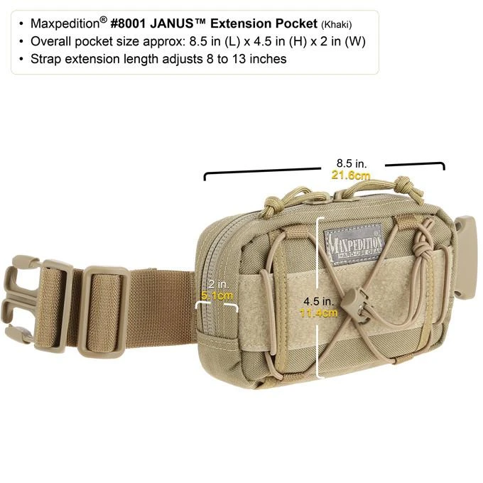 Janus Extension Pocket (Buy 1 Get 1 Free. Mix And Match In Multiples Of 2. All Sales Final.) 8 Janus Extension Pocket (Buy 1 Get 1 Free. Mix And Match In Multiples Of 2. All Sales Final.) - Image 6