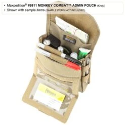 Monkey Combat Admin Pouch (Buy 1 Get 1 Free. Mix And Match In Multiples Of 2. All Sales Final.) -Fashion Bag Store 9811k13 detail
