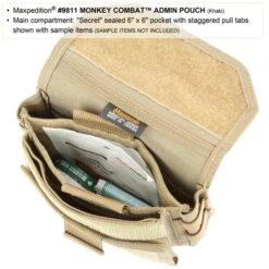 Monkey Combat Admin Pouch (Buy 1 Get 1 Free. Mix And Match In Multiples Of 2. All Sales Final.) -Fashion Bag Store 9811k16 detail