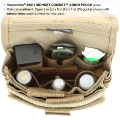 Monkey Combat Admin Pouch (Buy 1 Get 1 Free. Mix And Match In Multiples Of 2. All Sales Final.) -Fashion Bag Store 9811k17 detail