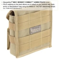 Monkey Combat Admin Pouch (Buy 1 Get 1 Free. Mix And Match In Multiples Of 2. All Sales Final.) -Fashion Bag Store 9811k3 detail