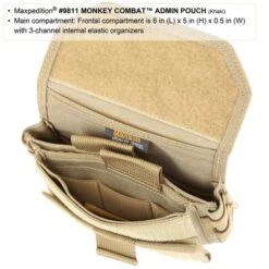 Monkey Combat Admin Pouch (Buy 1 Get 1 Free. Mix And Match In Multiples Of 2. All Sales Final.) -Fashion Bag Store 9811k7 detail