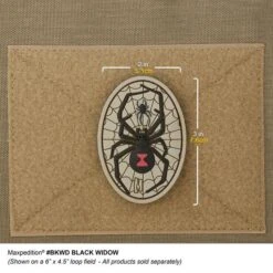 Black Widow Morale Patch -Fashion Bag Store BKWDA 2 detail