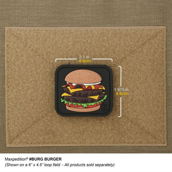 Burger Morale Patch 5 Burger Morale Patch - Image 3