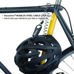 Steel Cable Lock -Fashion Bag Store CABLOCK8 detail