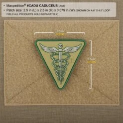 Caduceus Morale Patch 12 Caduceus Morale Patch -Fashion Bag Store CADUA2 detail