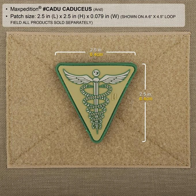 Caduceus Morale Patch 6 Caduceus Morale Patch - Image 4