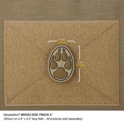Dog Track 2" Morale Patch 12 Dog Track 2" Morale Patch -Fashion Bag Store DOG2A 2 detail
