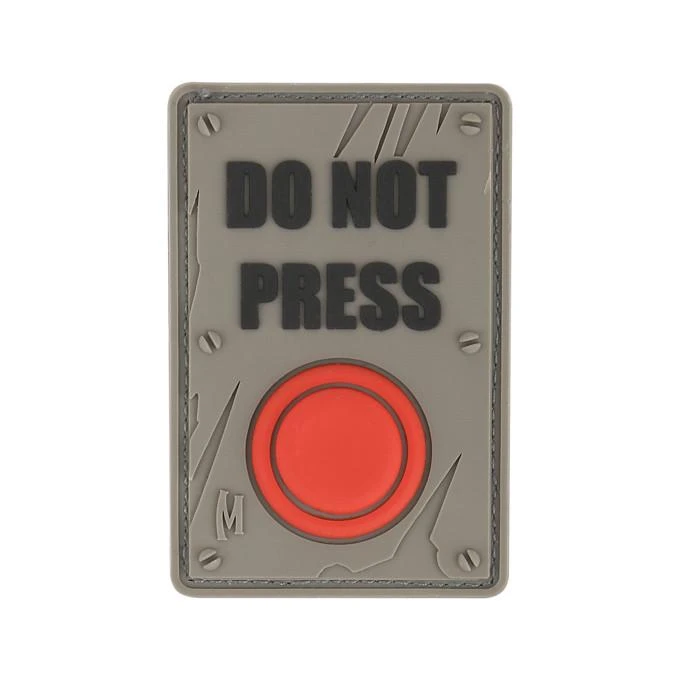 Do Not Press Morale Patch 3 Do Not Press Morale Patch