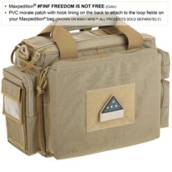 Freedom Is Not Free Morale Patch -Fashion Bag Store FINFA1 detail