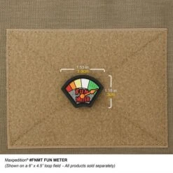 Fun Meter Morale Patch -Fashion Bag Store FNMTC 2 detail