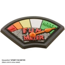 Fun Meter Morale Patch -Fashion Bag Store FNMTC 4 detail