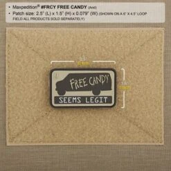 Free Candy Morale Patch -Fashion Bag Store FRCYA2 detail