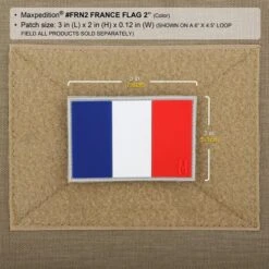 France Flag Morale Patch -Fashion Bag Store FRN2C2 detail