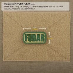 FUBAR Morale Patch -Fashion Bag Store FUBRA2 detail
