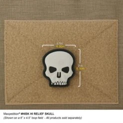 Hi Relief Skull Morale Patch 12 Hi Relief Skull Morale Patch -Fashion Bag Store HISKS 2 detail