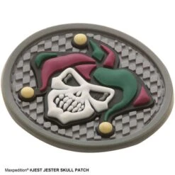 Jester Skull Morale Patch -Fashion Bag Store JESTC1 detail
