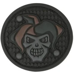 Jester Skull Morale Patch -Fashion Bag Store JESTX detail