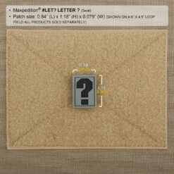 Letter ? Morale Patch -Fashion Bag Store LETQMS2