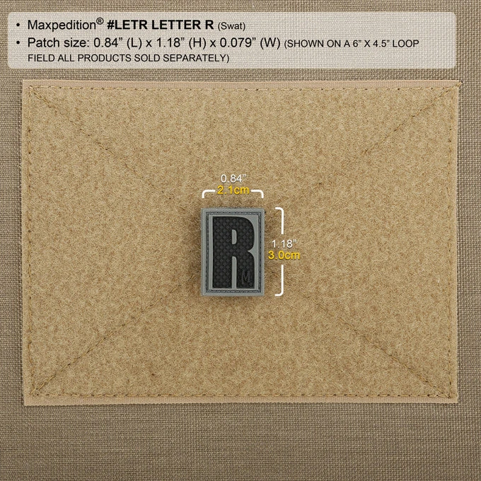 Letter R Morale Patch 6 Letter R Morale Patch - Image 4