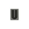 Letter U Morale Patch -Fashion Bag Store LETUS detail