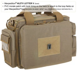 Letter V Morale Patch -Fashion Bag Store LETVS1 detail