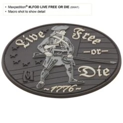 Live Free Or Die Morale Patch -Fashion Bag Store LFODS3 detail 88e243fa 4ffa 4e20 b36b 8449b01d2aa1