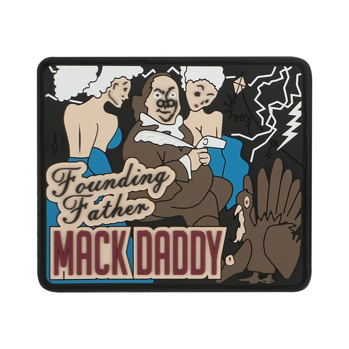 Ben Franklin Mack Morale Patch 3 Ben Franklin Mack Morale Patch