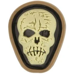 Hi Relief Skull Micro Morale Patch -Fashion Bag Store MCHSA detail