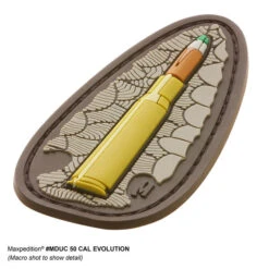 .50 Cal Evolution Morale Patch -Fashion Bag Store MDUCA 4 detail