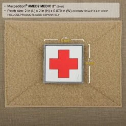 Medic Morale Patch (Large) -Fashion Bag Store MED2S2 detail