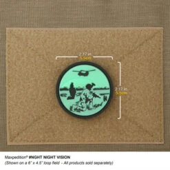 Night Vision Morale Patch -Fashion Bag Store NGHTZ 2 detail