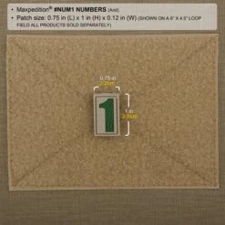 Number 1 Morale Patch -Fashion Bag Store NUM1A2 detail