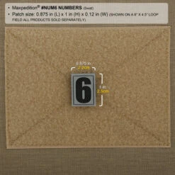 Number 6/9 Morale Patch 15 Number 6/9 Morale Patch -Fashion Bag Store NUM6S2 detail