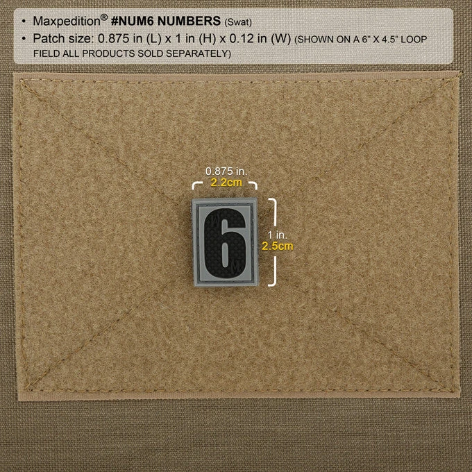 Number 6/9 Morale Patch 6 Number 6/9 Morale Patch - Image 4