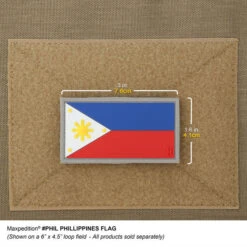 Philippines Flag Morale Patch -Fashion Bag Store PHILC 2 detail